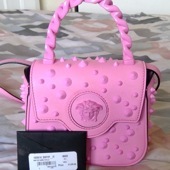 Versace Mini Pointed Studded Bag The Medusa - Picture 4 of 5